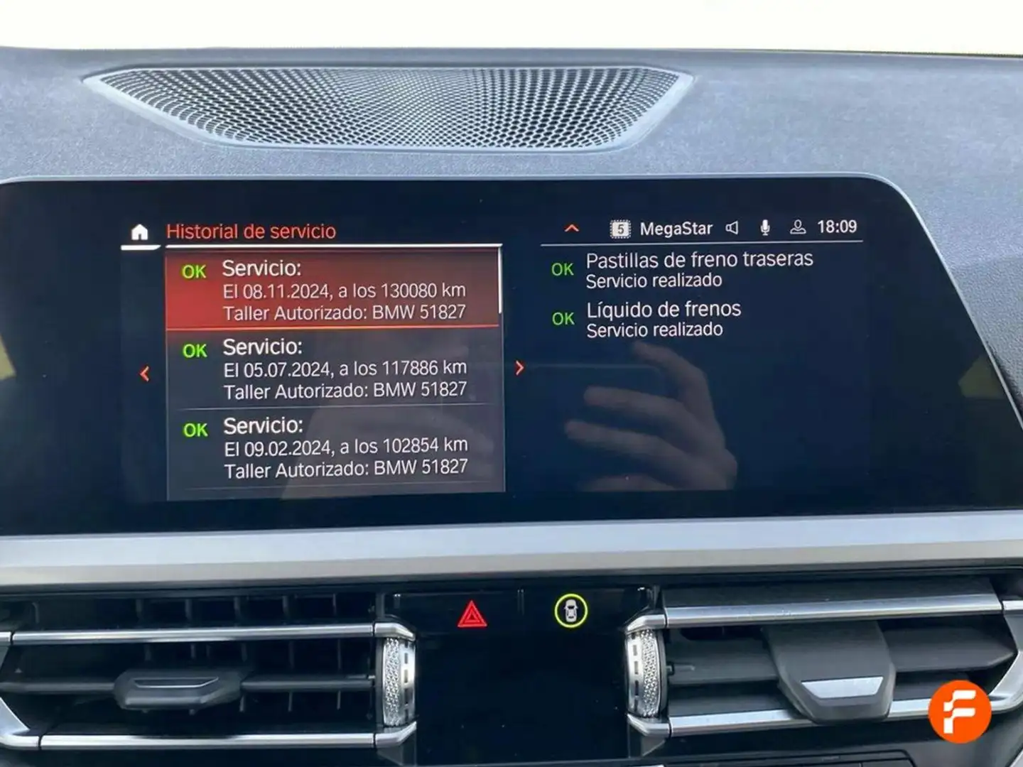 BMW 320 320d Auto.Touring Schwarz - 1
