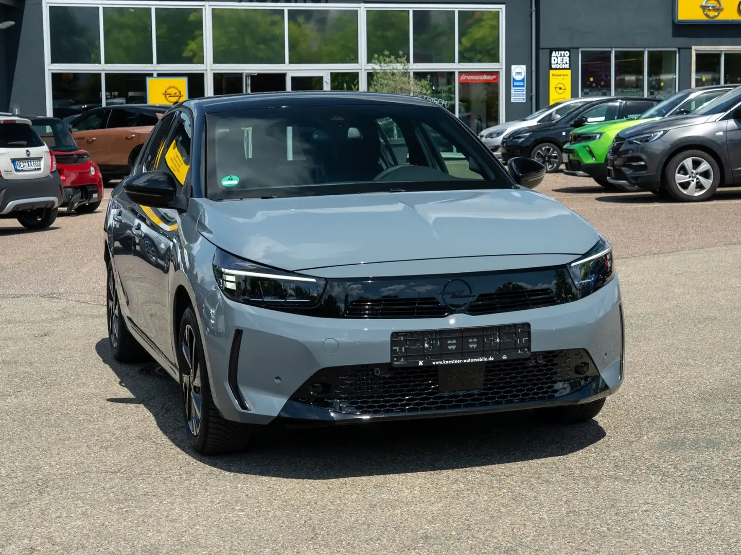 Opel Corsa F GS*LED*AUTOMATIK*SITZHZG*LENKHZG*KAMERA Grijs - 2