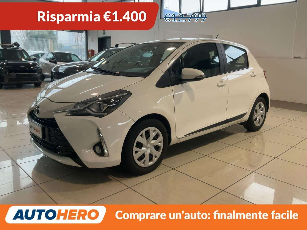 Toyota Yaris 1.0 VVT-i Active 72 CV