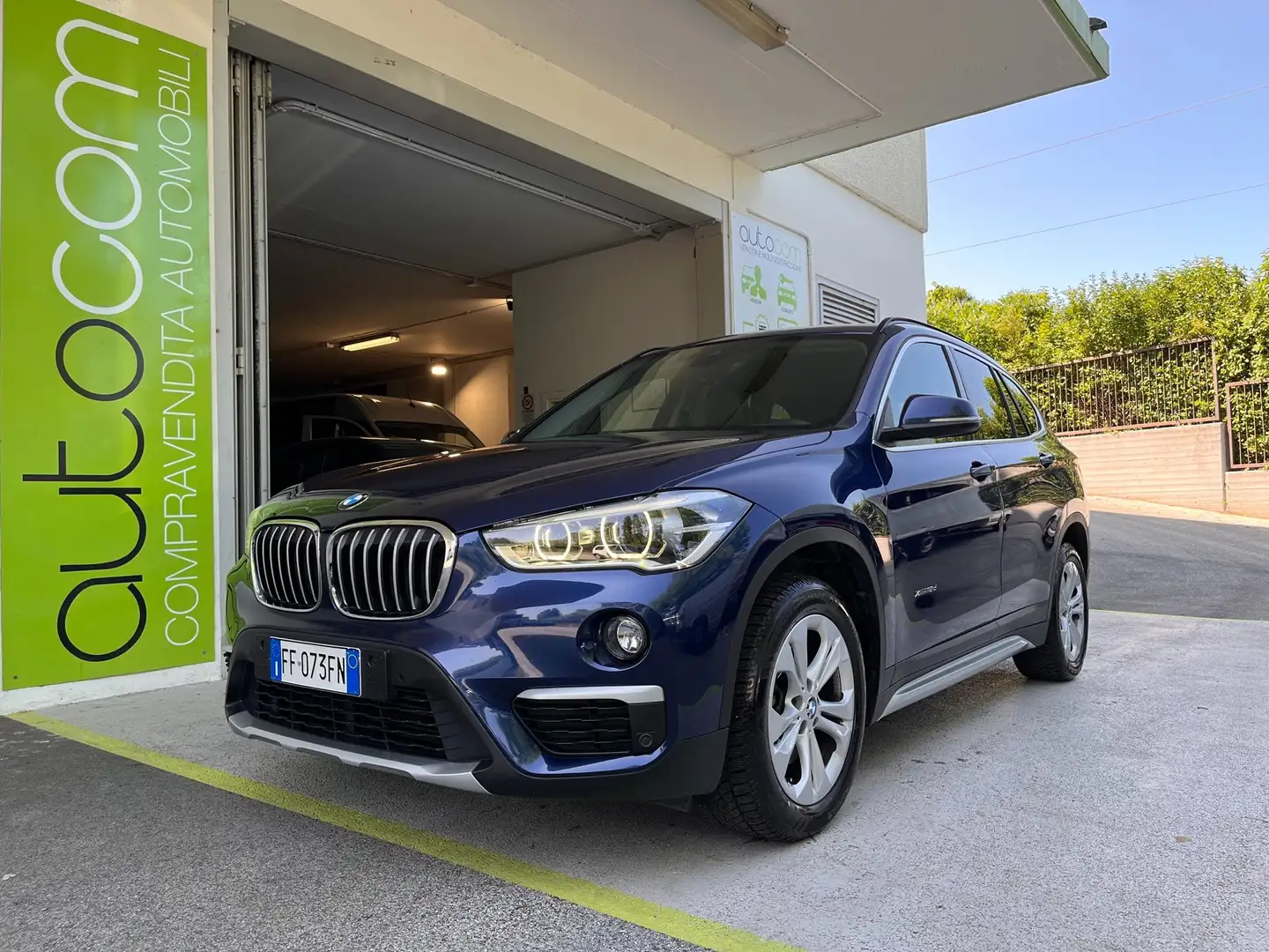 BMW X1 xdrive18d xLine auto GARANZIA 24 MESI TAGLIANDI Blu/Azzurro - 1