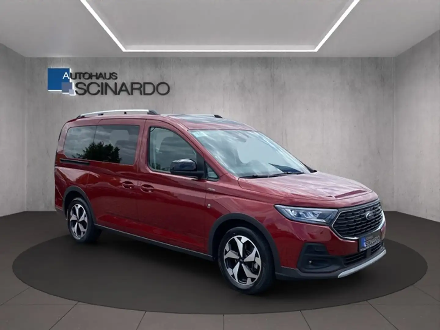 Ford Grand Tourneo Connect 1.5 EB Active*7-Sitze*AHK* Rood - 2