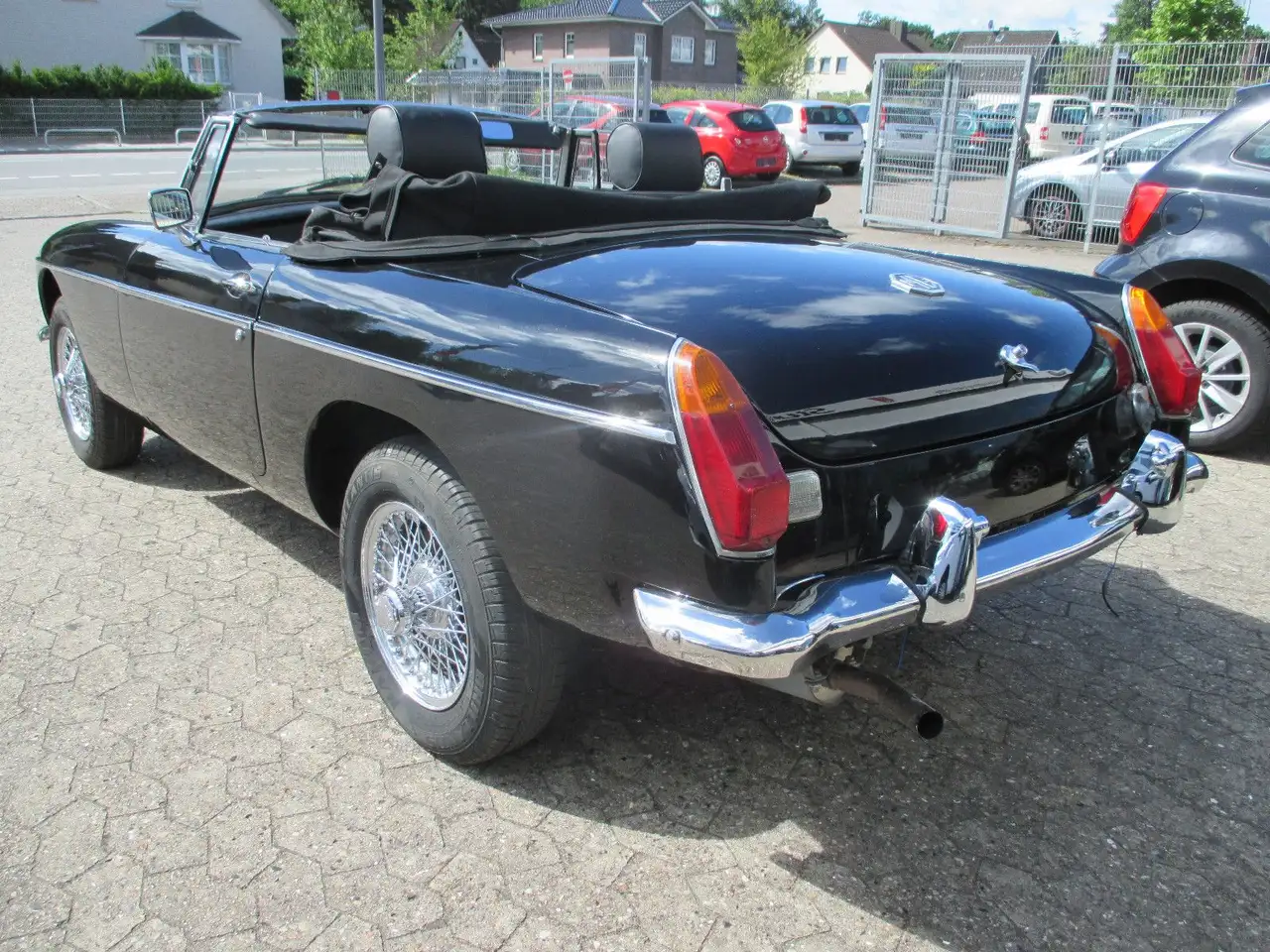 MG MGB Mark 3 H-Kennzeichen /Sitze und Verdeck Neu, foto 3