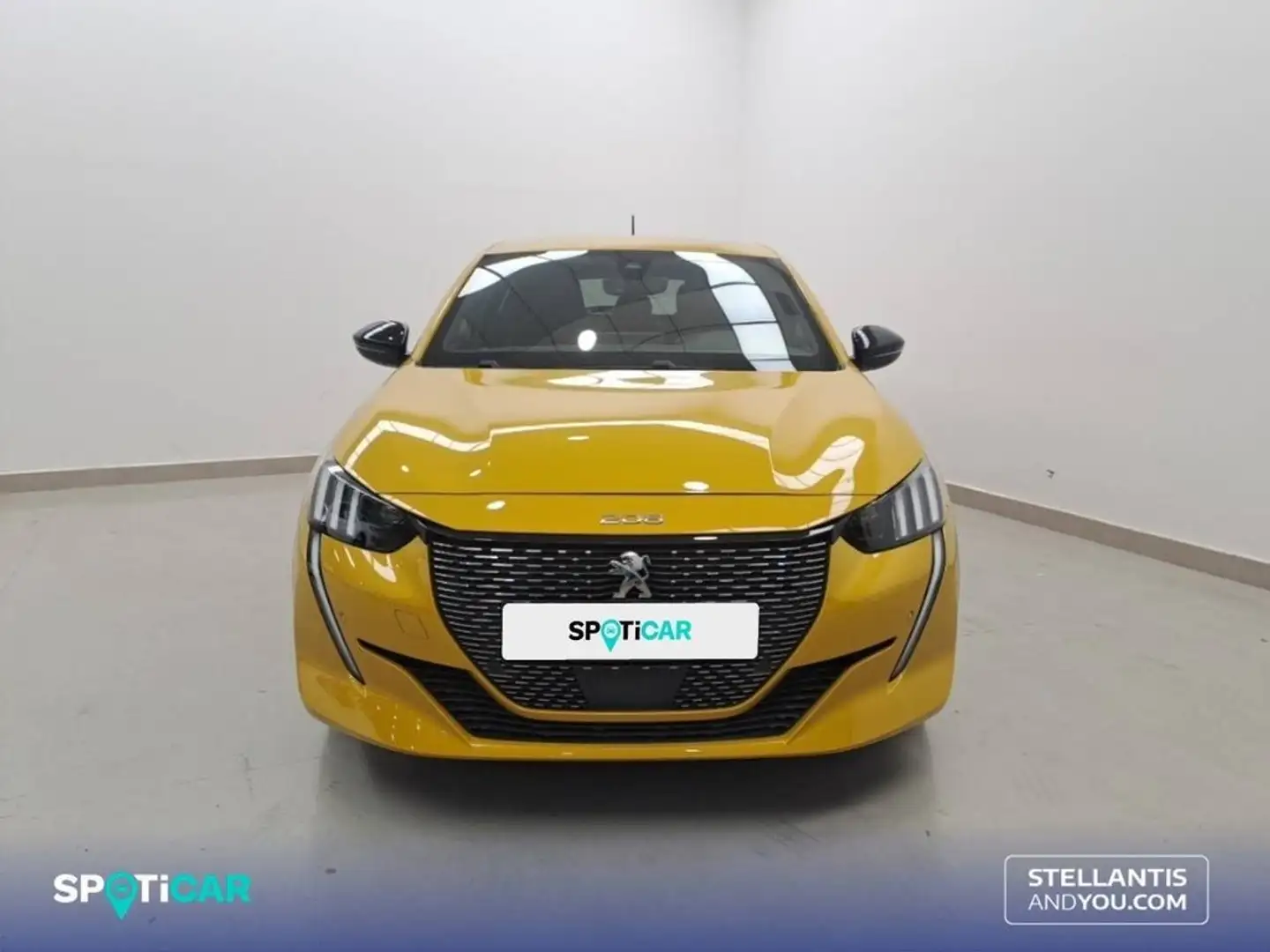 Peugeot 208 1.2 Puretech S&S GT Pack EAT8 100 Jaune - 2