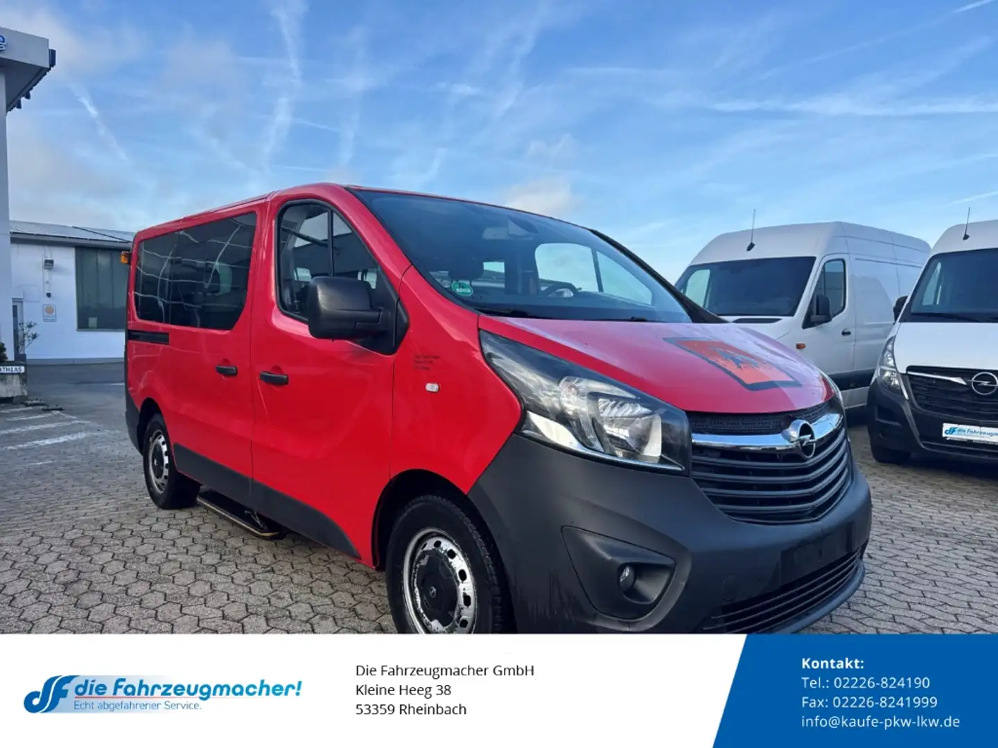 Opel Vivaro B Kasten L1H1 2,7t 1.6 CDTI *7085 Roşu - 1