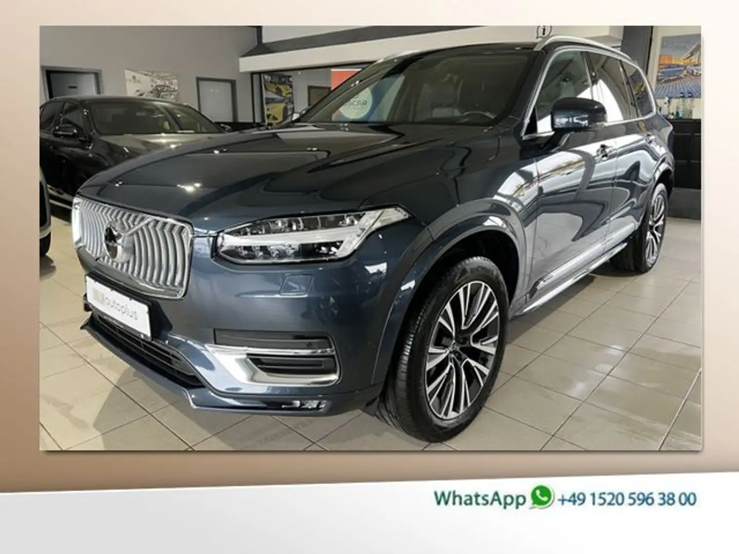 Volvo XC90 B5 (D) Inscription AWD HeadUp FourC Nappa Blauw - 1