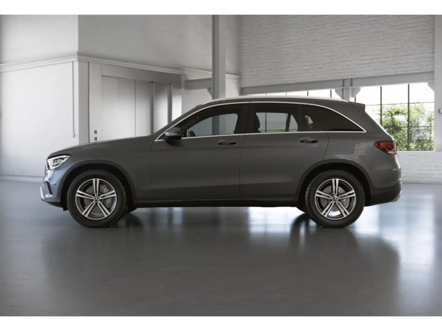 Mercedes-Benz GLC 220 d 4M AHK LED Kamera Ambiente MBUX Gris - 2