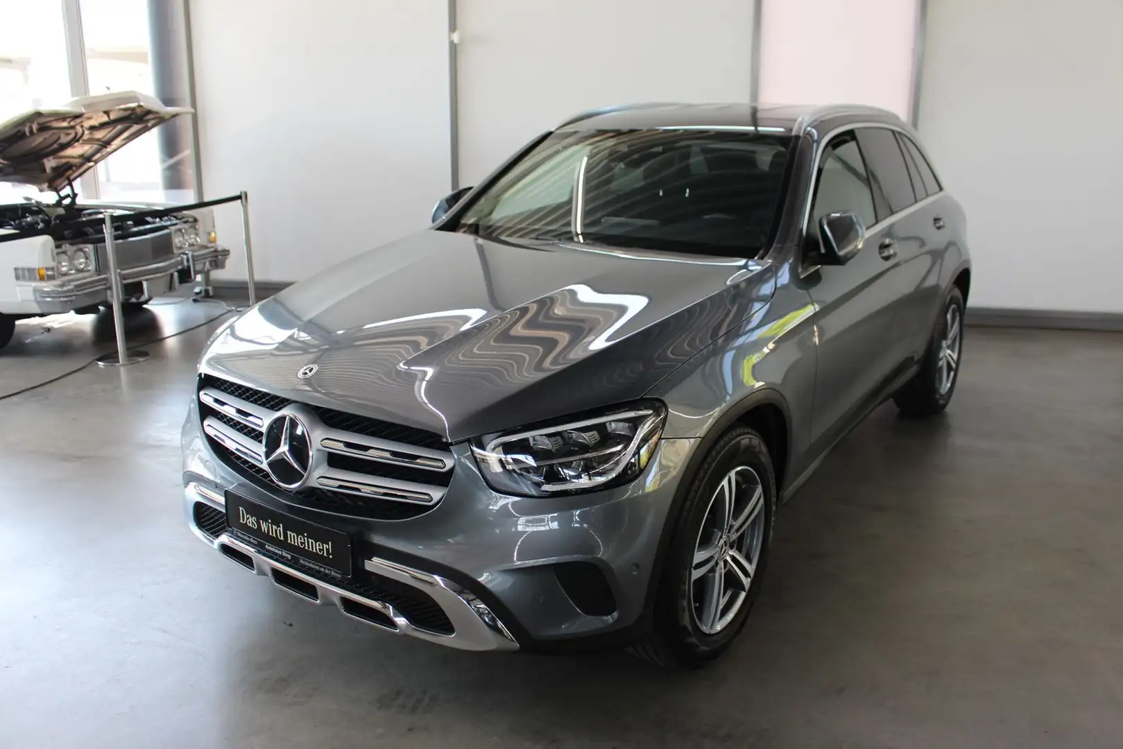 Mercedes-Benz GLC 220 d 4M AHK LED Kamera Ambiente MBUX Grau - 1
