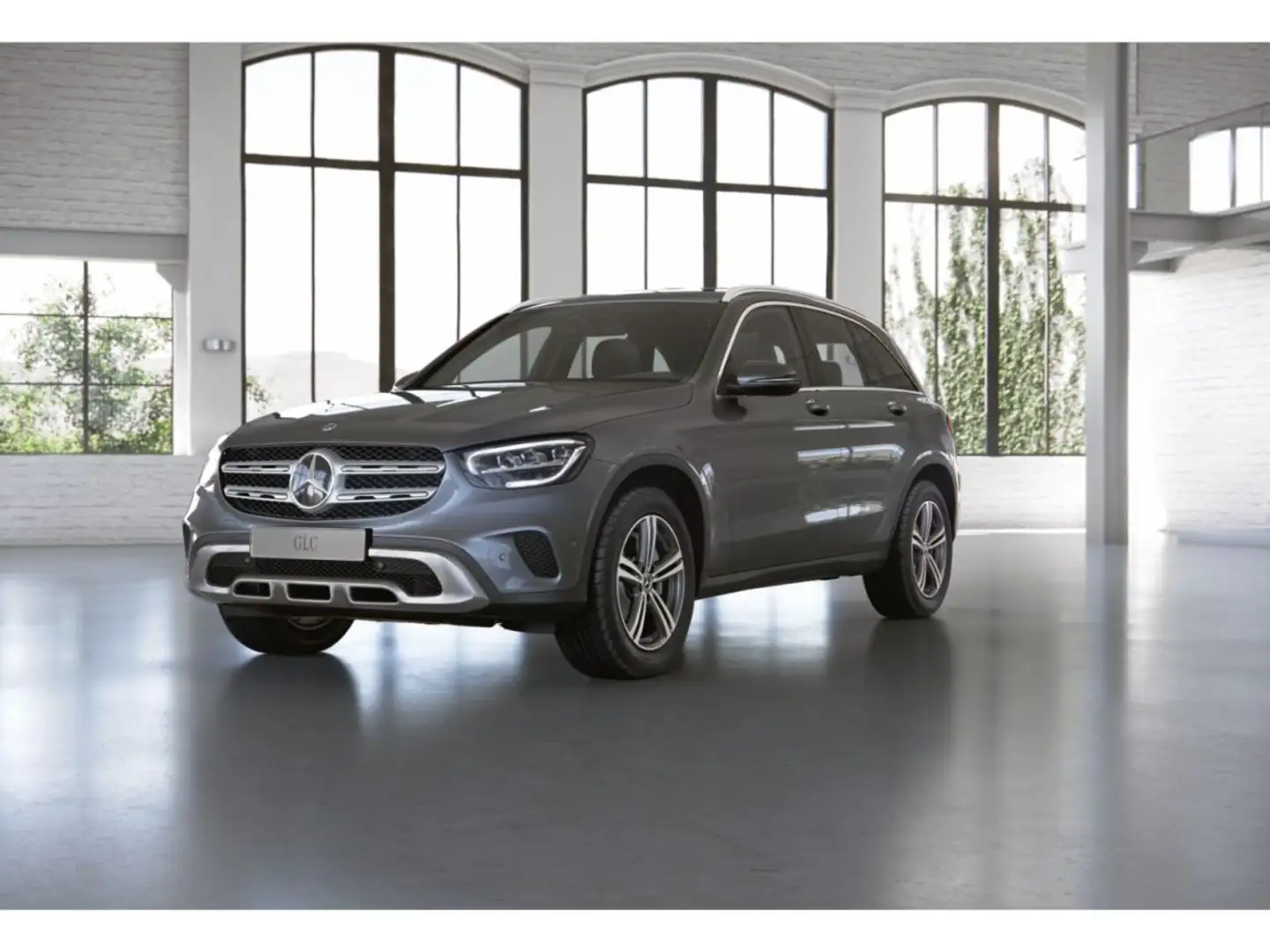 Mercedes-Benz GLC 220 d 4M AHK LED Kamera Ambiente MBUX Gris - 1