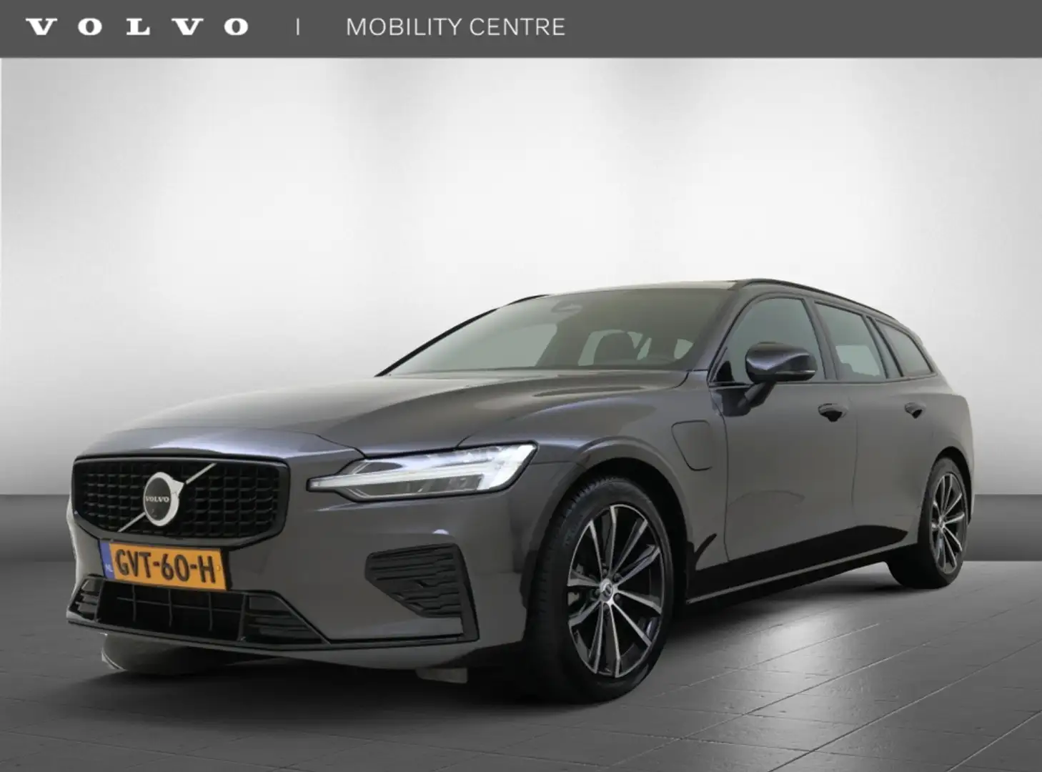 Volvo V60 2.0 T6 AWD + Dark | Trekhaak | 360 Camera | Grijs - 1