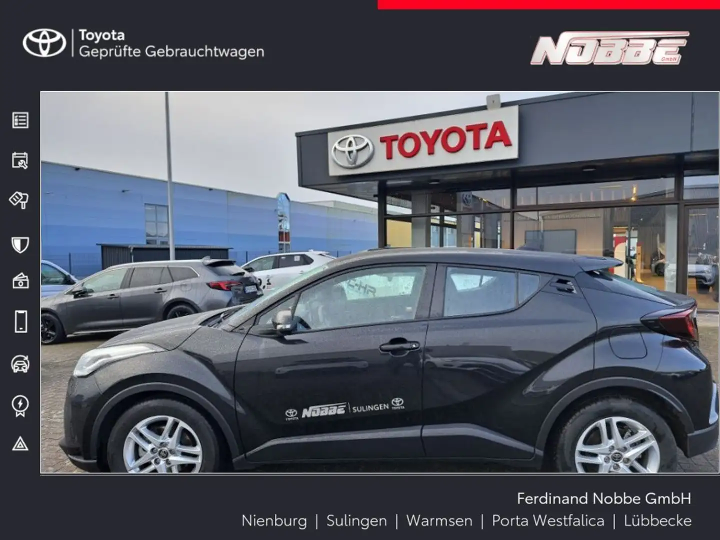 Toyota C-HR 1.8l Hybrid Business-Edition Schwarz - 1