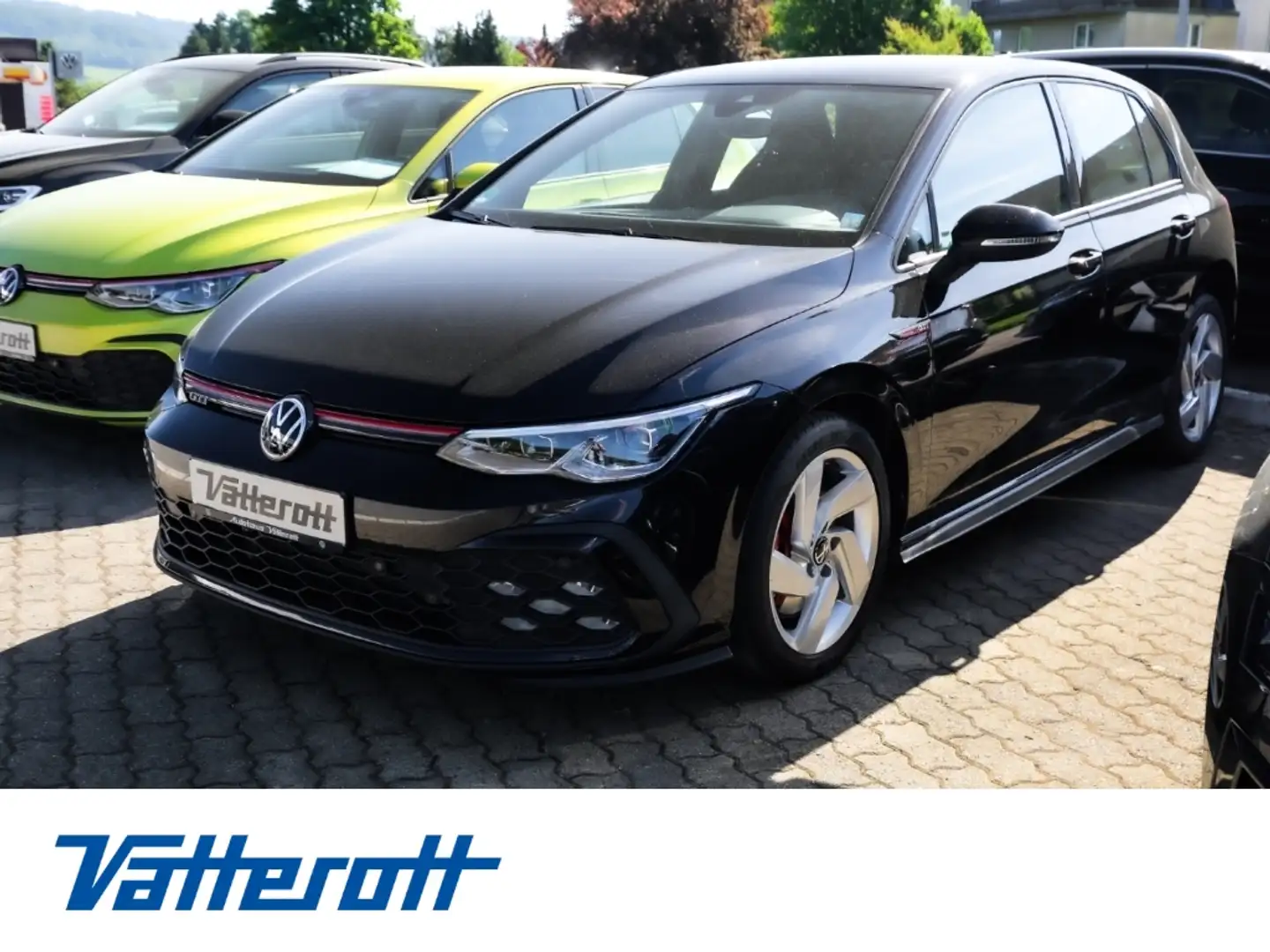 Volkswagen Golf GTI 2.0 TSI DSG NAVI AHK ACC Zwart - 1