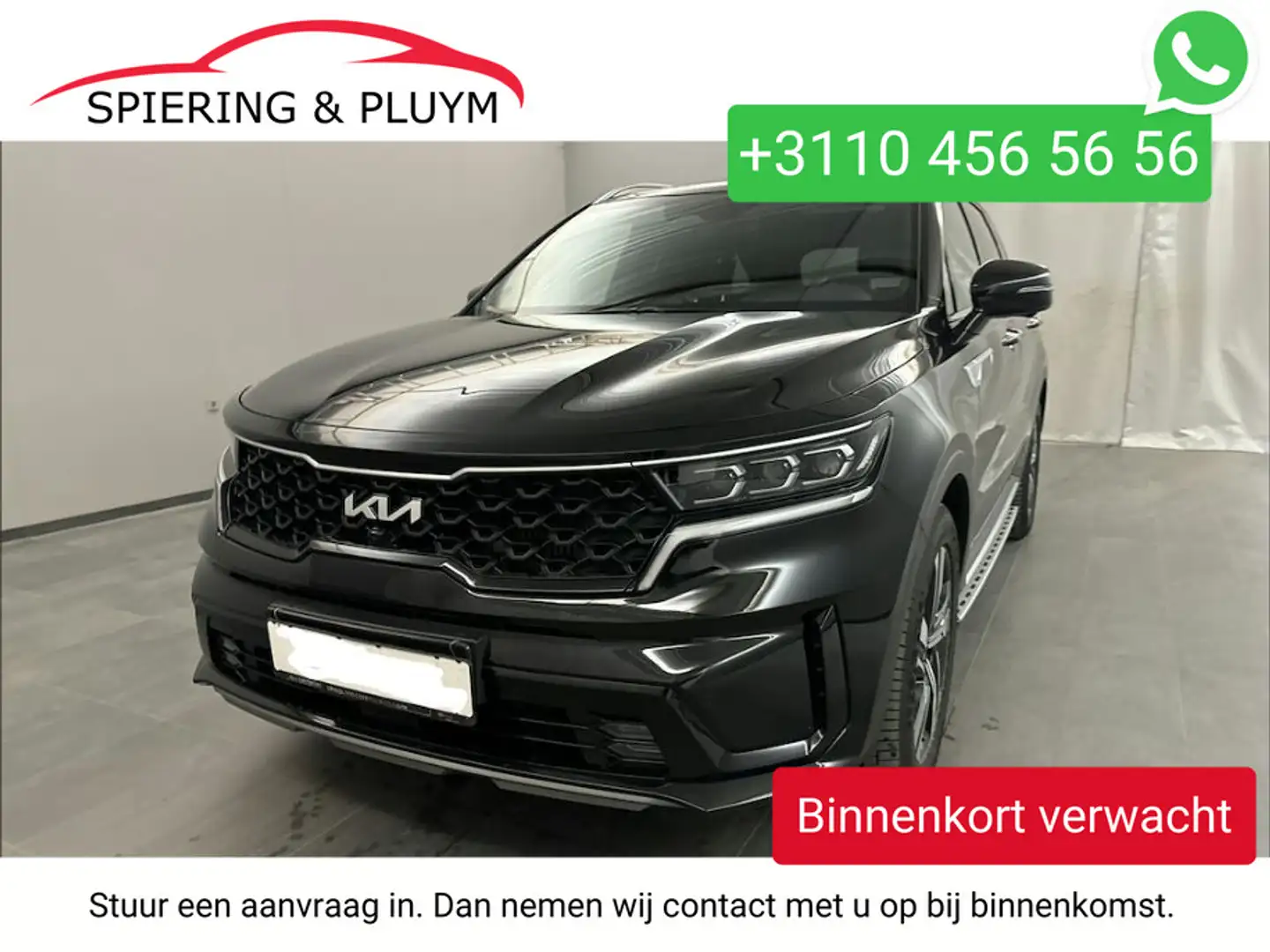 Kia Sorento 1.6 T-GDI Plug-in Hybrid 4WD ExecutiveLine | Pano Zwart - 1