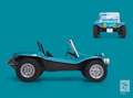 Volkswagen Buggy Original Meyers Manx Classic - Tribute Turquoise Blue - thumbnail 1