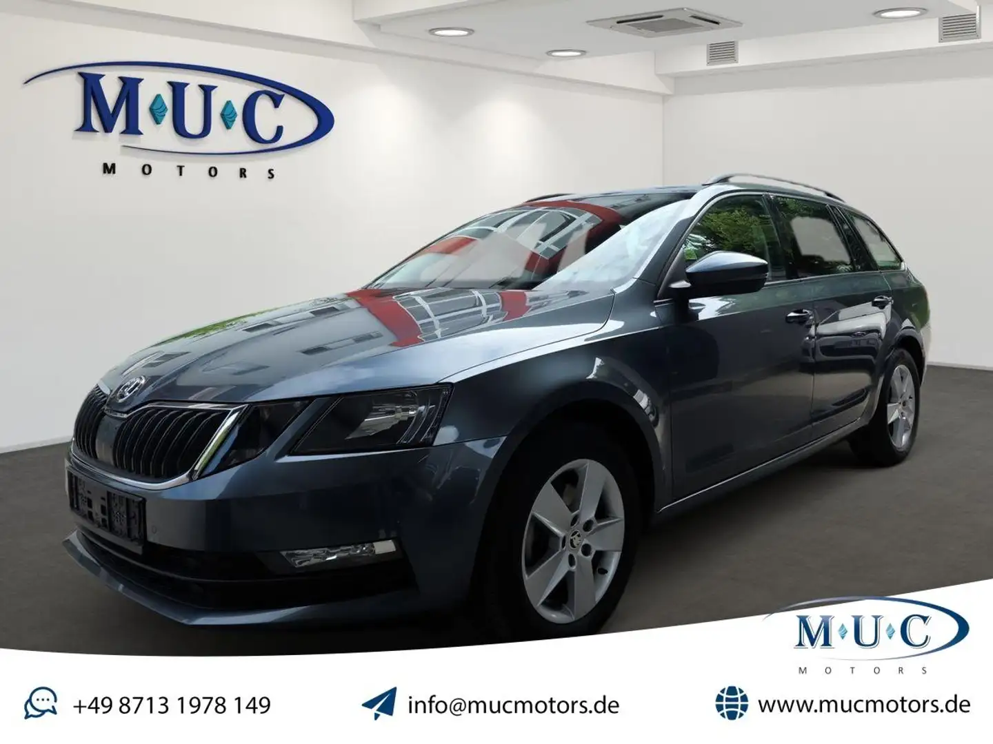Skoda Octavia 1.5 TSI DSG Ambition ~RentnerHand Gris - 1
