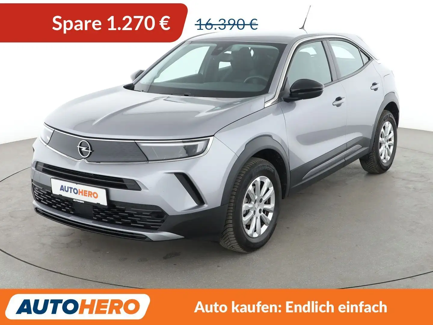 Opel Mokka 1.2 Turbo Edition*CAM*PDC*SHZ*TEMPO*KLIMA*LHZ* Grau - 1