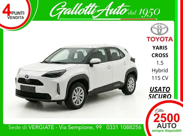 Toyota Yaris Cross Cross 1.5h Active fwd 116cv e-cvt  - SENZA VINCO