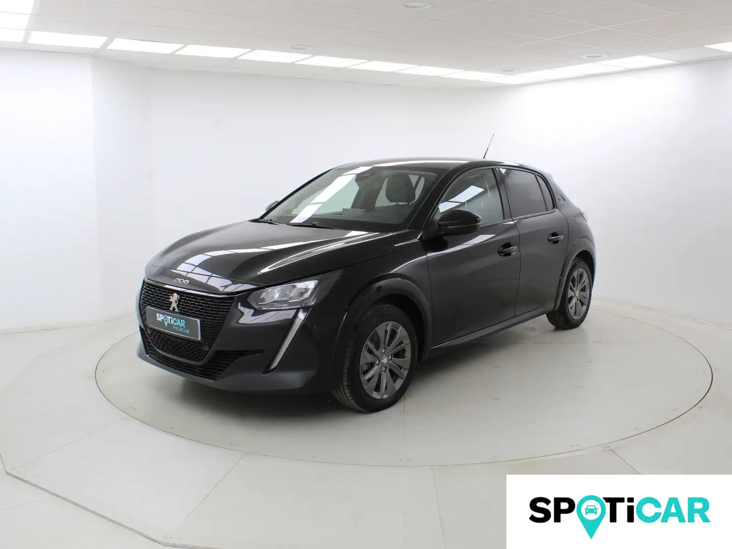 Peugeot 208 Allure Eléctrico 100kW Negro - 2