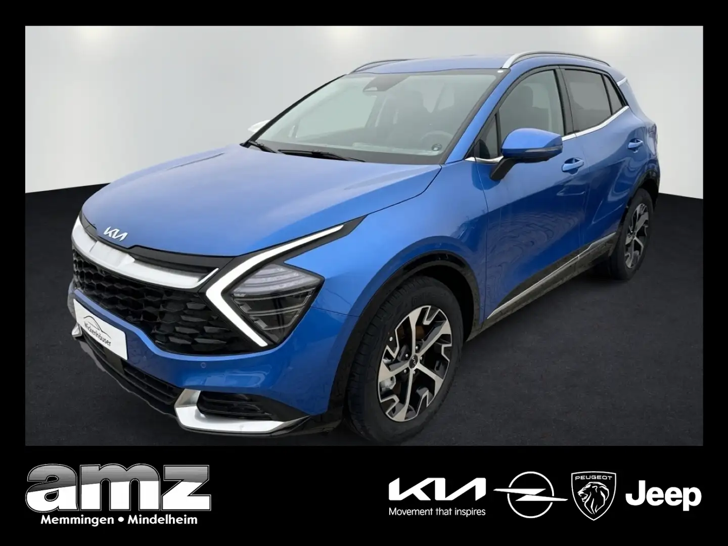 Kia Sportage 1.6 T-GDI Mild-Hybrid GT-Line *Panorama Blau - 1