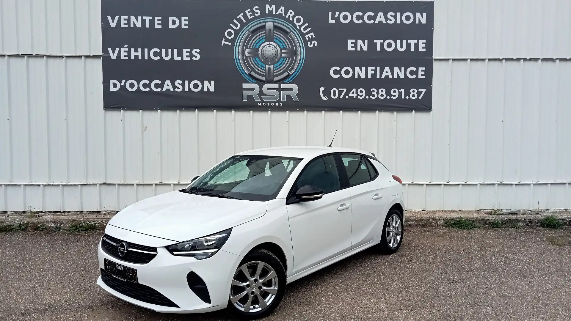 Opel Corsa 1.5 Diesel 100 ch BVM6 Edition Wit - 1