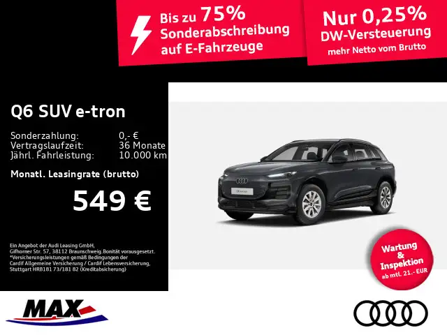 Audi Q6 e-tron 185 kW #FREI-KONFIGURIERBAR#