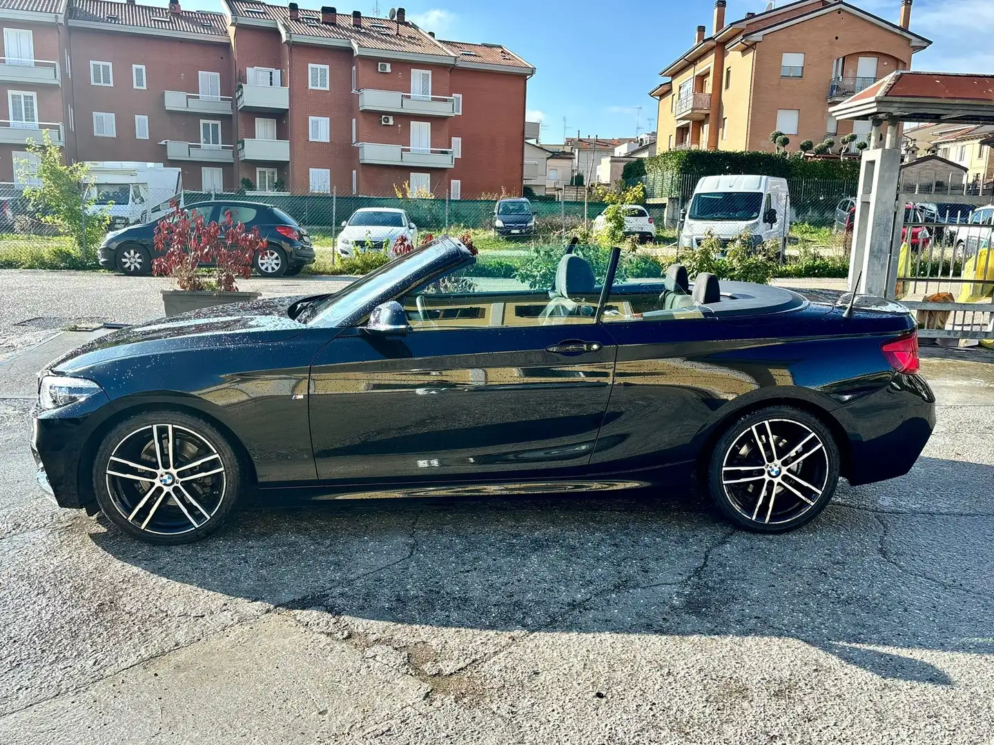 BMW 220 Serie 2 F23 Cabrio 220d Cabrio Msport auto my18 Nero - 2