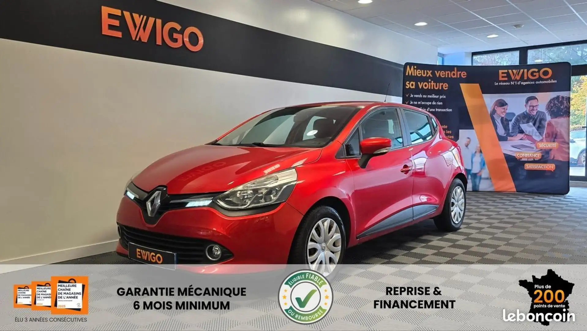 Renault Clio 1.2 16V 75 ch ZEN %2B R-LINK KIT DISTRIBUTION 2024 Rouge - 1