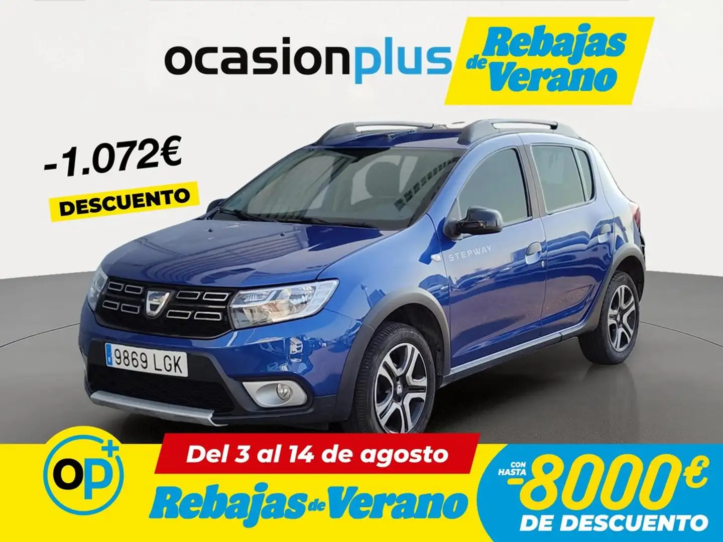 Dacia Sandero 1.0 TCE GLP Stepway Serie Limitada Aniversario 74k Azul - 1