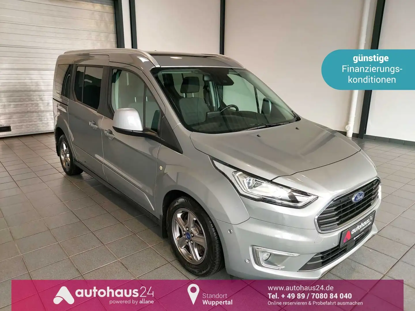 Ford Grand Tourneo Connect 1.5 TDCi EcoBlue Titanium Silber - 1