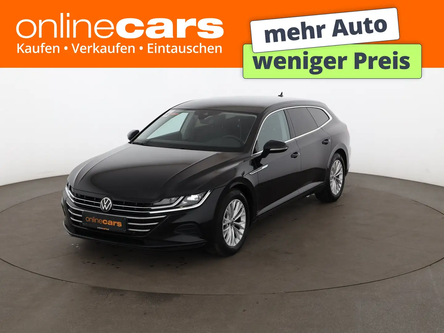 Volkswagen Arteon SB 2.0 TDI Aut LED AHK RADAR NAVI SITZHZG Schwarz - 1