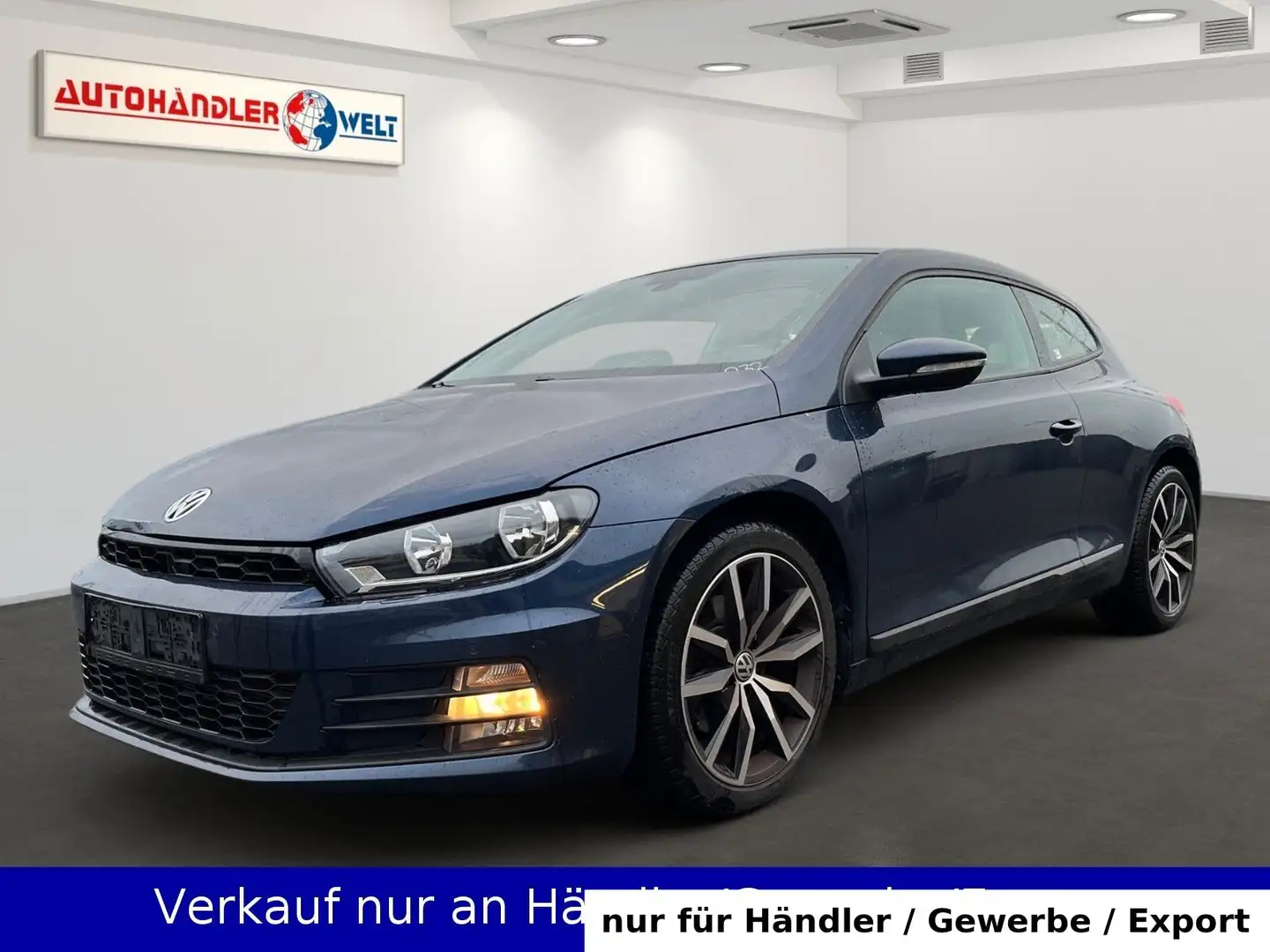 Volkswagen Scirocco 2.0 TSI Klimaautomatik SHZ PDC Blue - 1