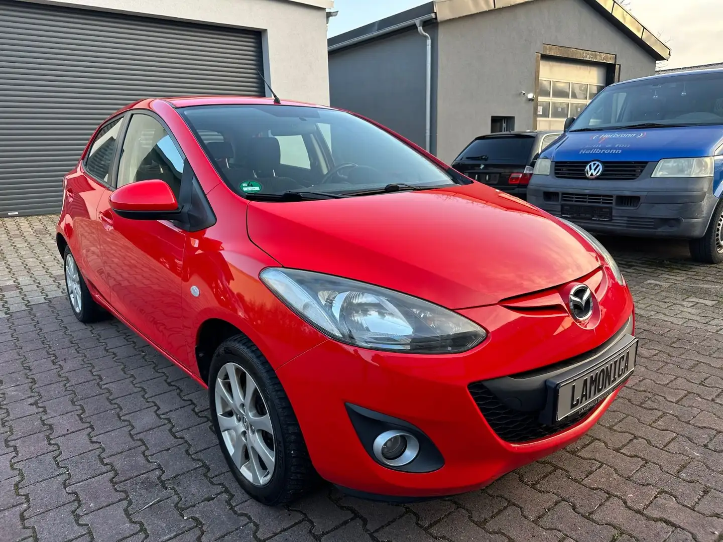 Mazda 2 *Klima*Sitzheizung*Scheckheft* Czerwony - 1