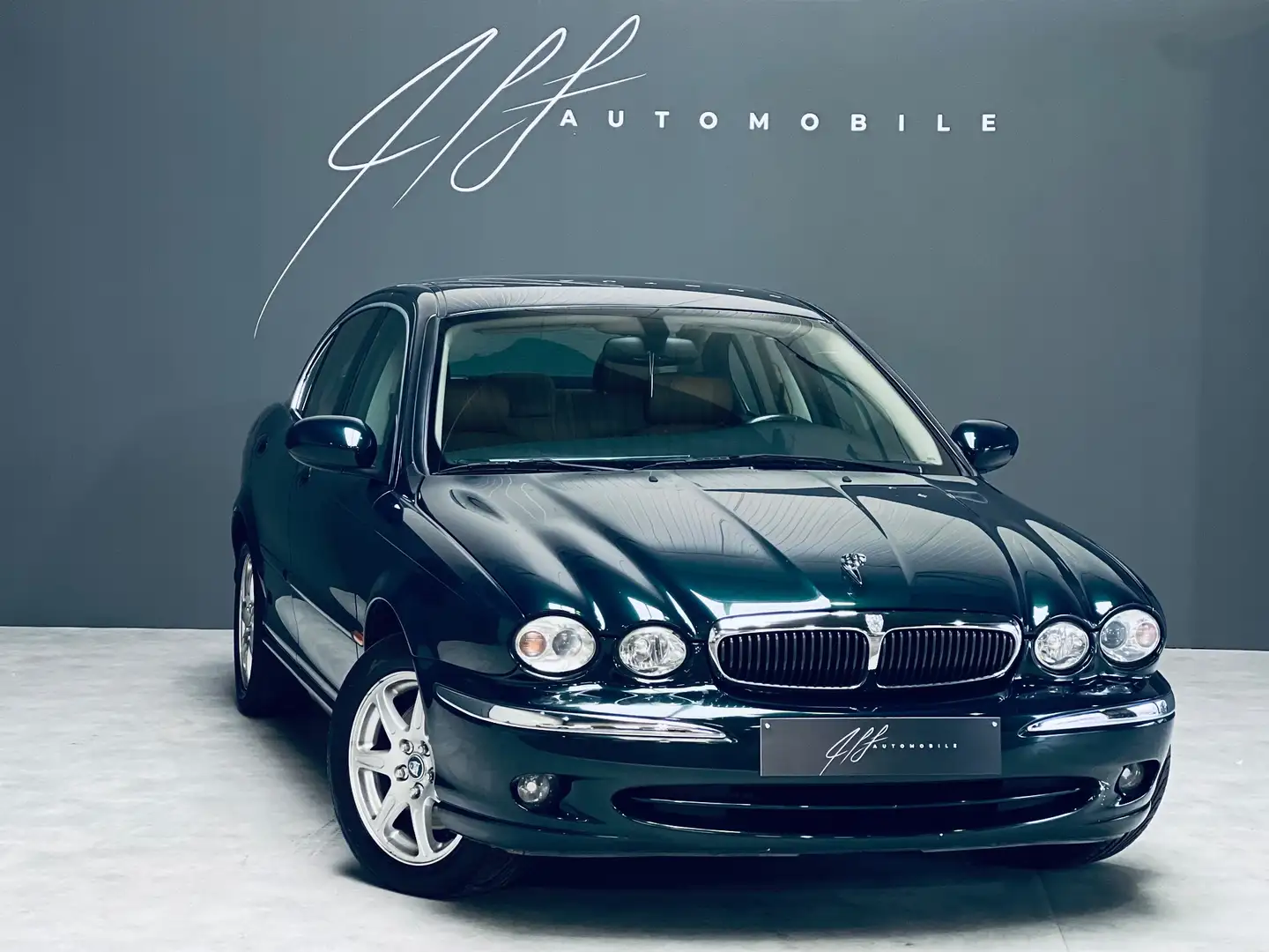 Jaguar X-Type 2.1i V6**AUTOMATIQUE**CUIR** Vert - 1