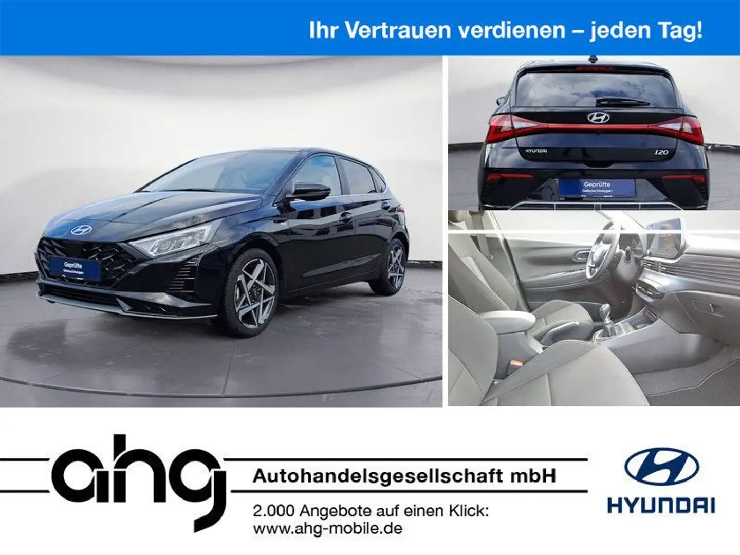 Hyundai i20 FL (MJ24) 1.0 T-Gdi Nero - 1