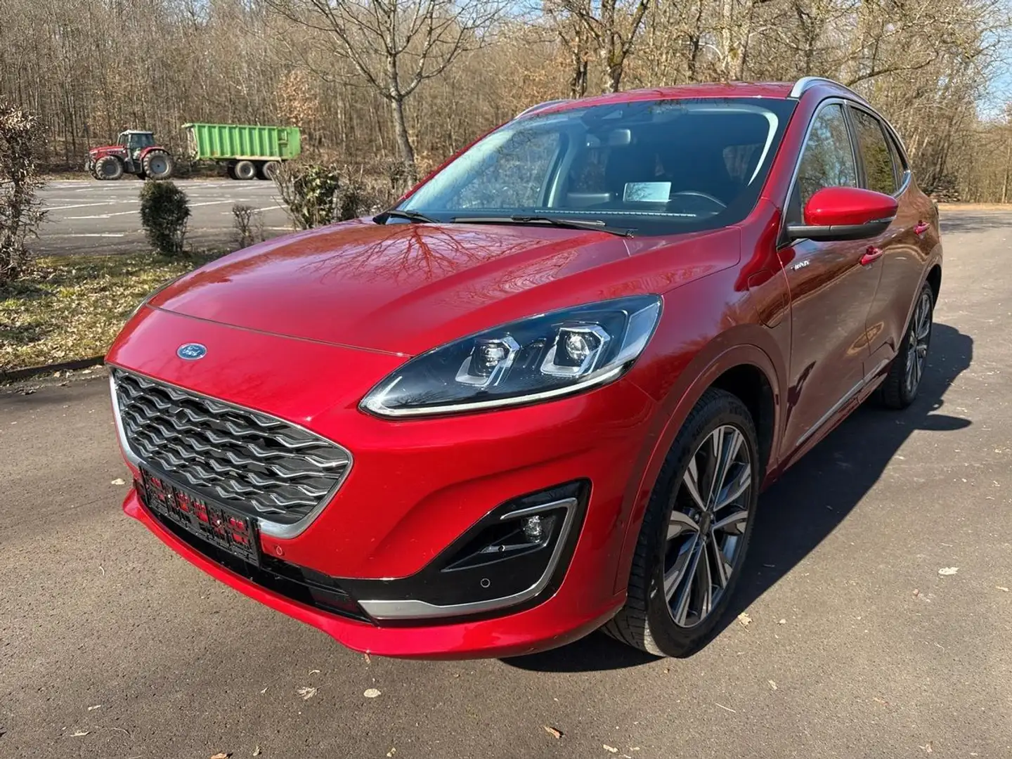 Ford Kuga 2.5 Plug-in Hybrid Vignale Rot - 1