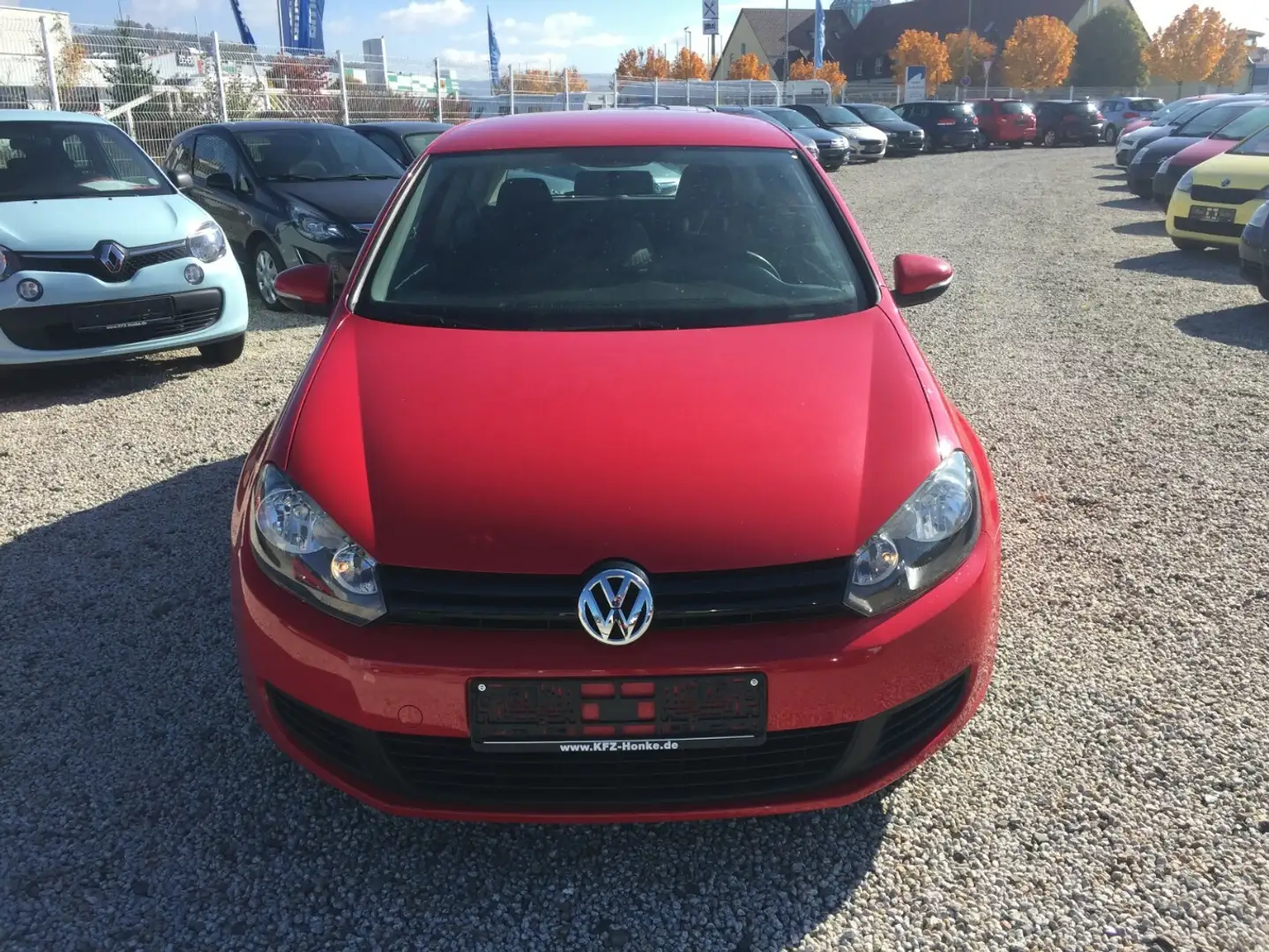 Volkswagen Golf Klima,8 Fach.Bereiftt,Tüv 08/26 Rot - 2