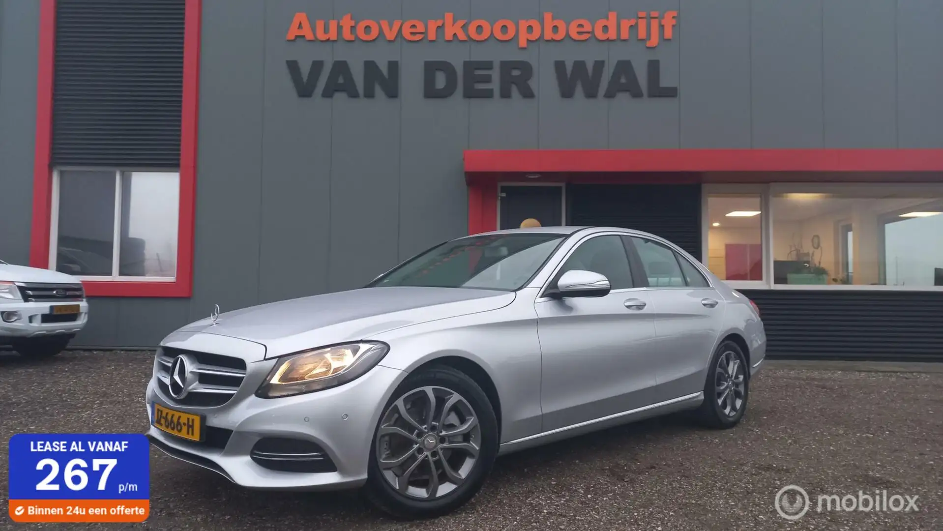 Mercedes-Benz C 180 Prestige Gris - 1
