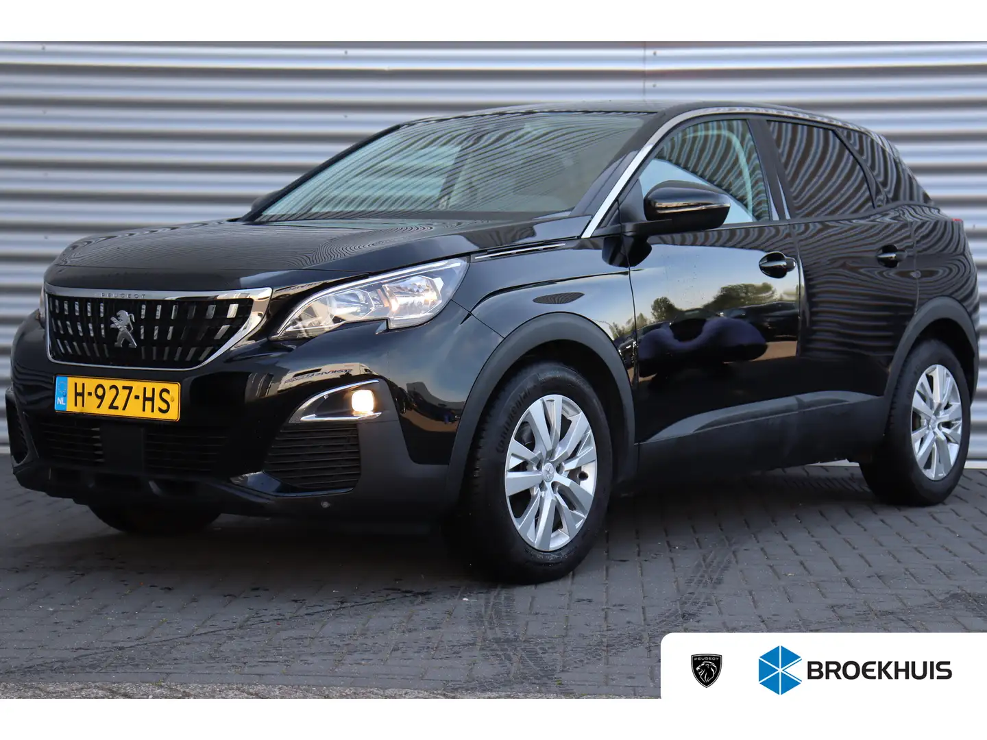 Peugeot 3008 1.2 PURETECH 130PK ACTIVE PACK NAVI / CLIMA / PDC Schwarz - 1