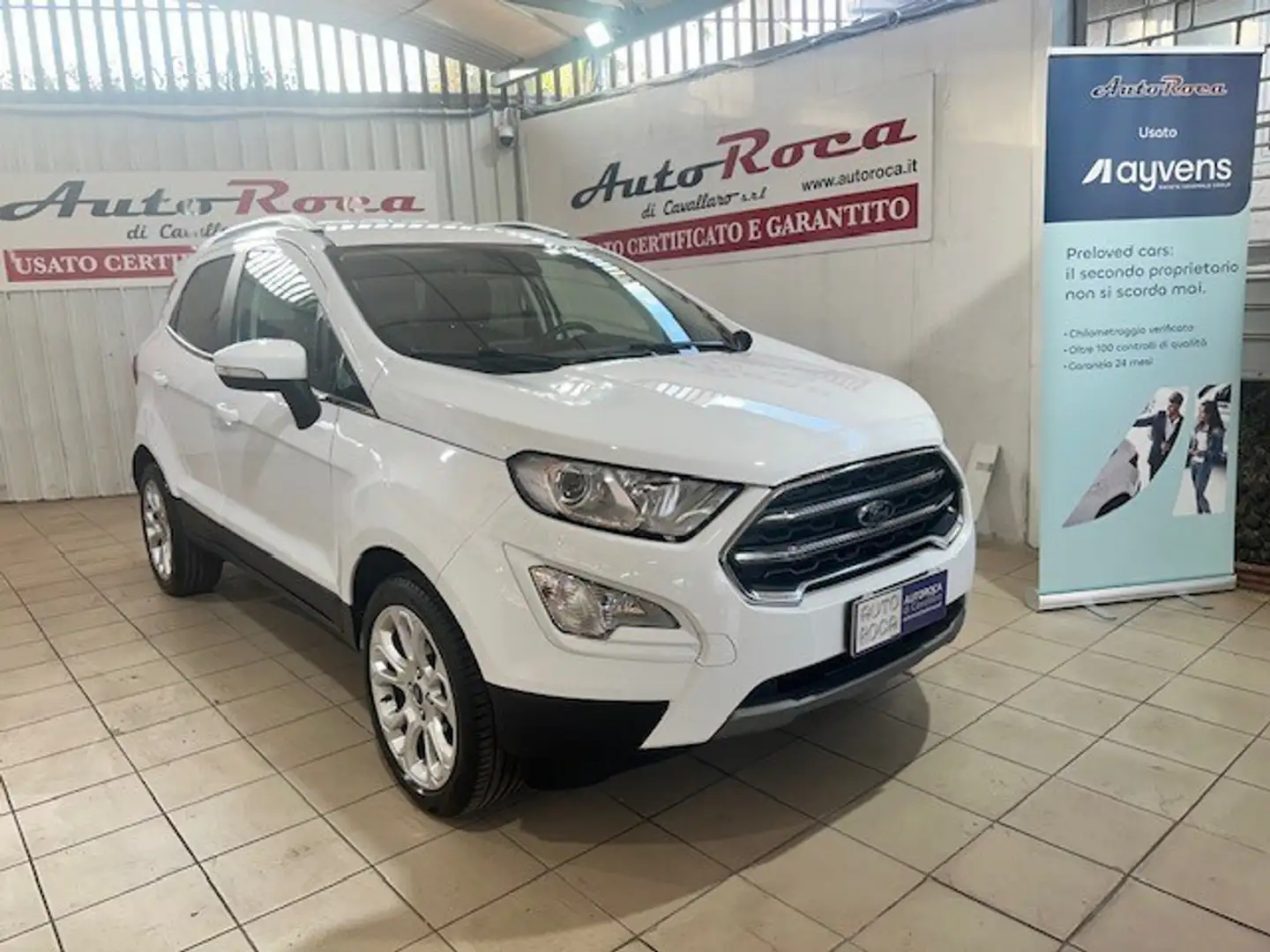 Ford EcoSport 1.0 EcoBoost 125 CV Start&Stop Titanium Bianco - 2