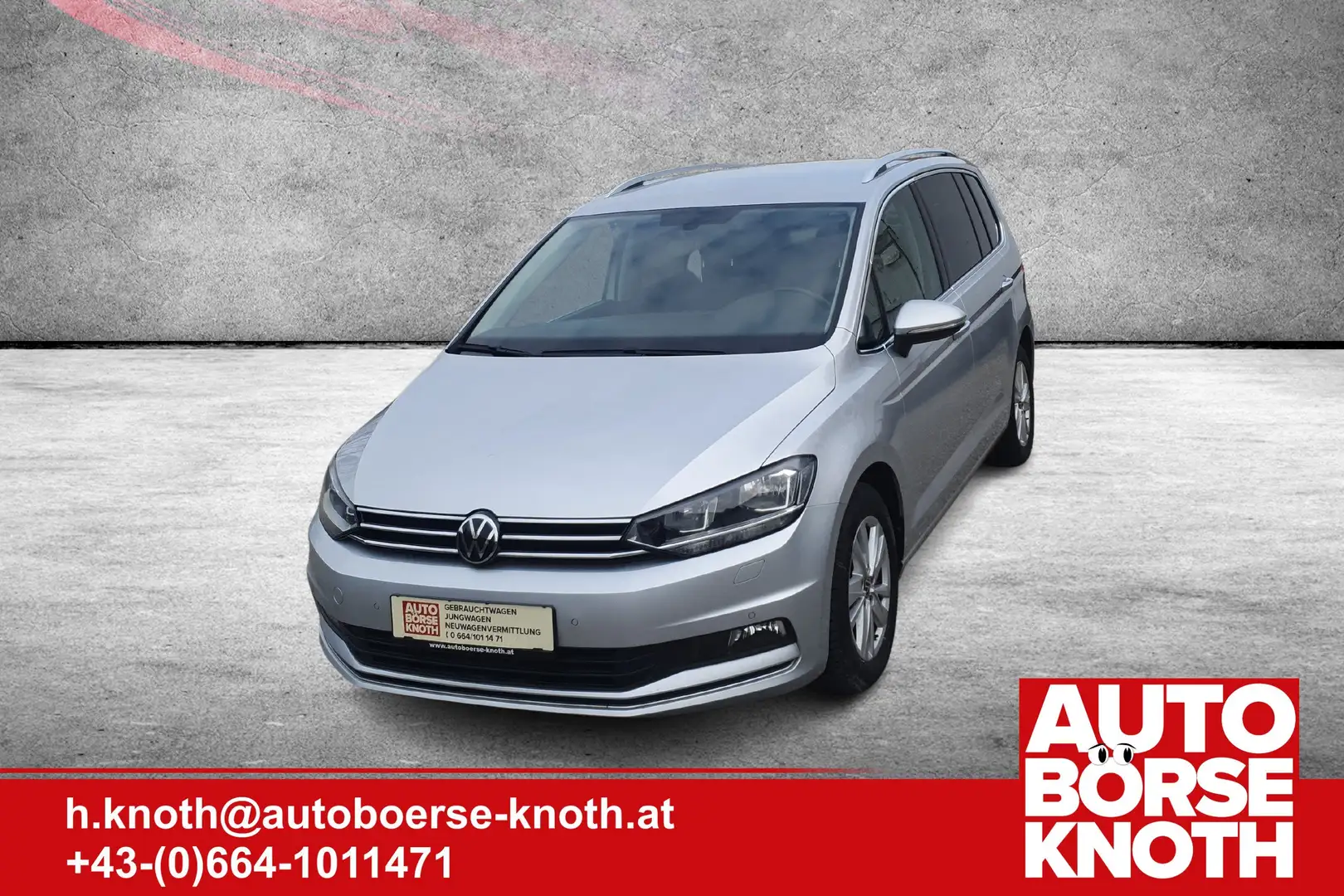Volkswagen Touran Highline 2,0 TDI Navi, PDC vo. u. hi., AHV,Leder Argent - 2