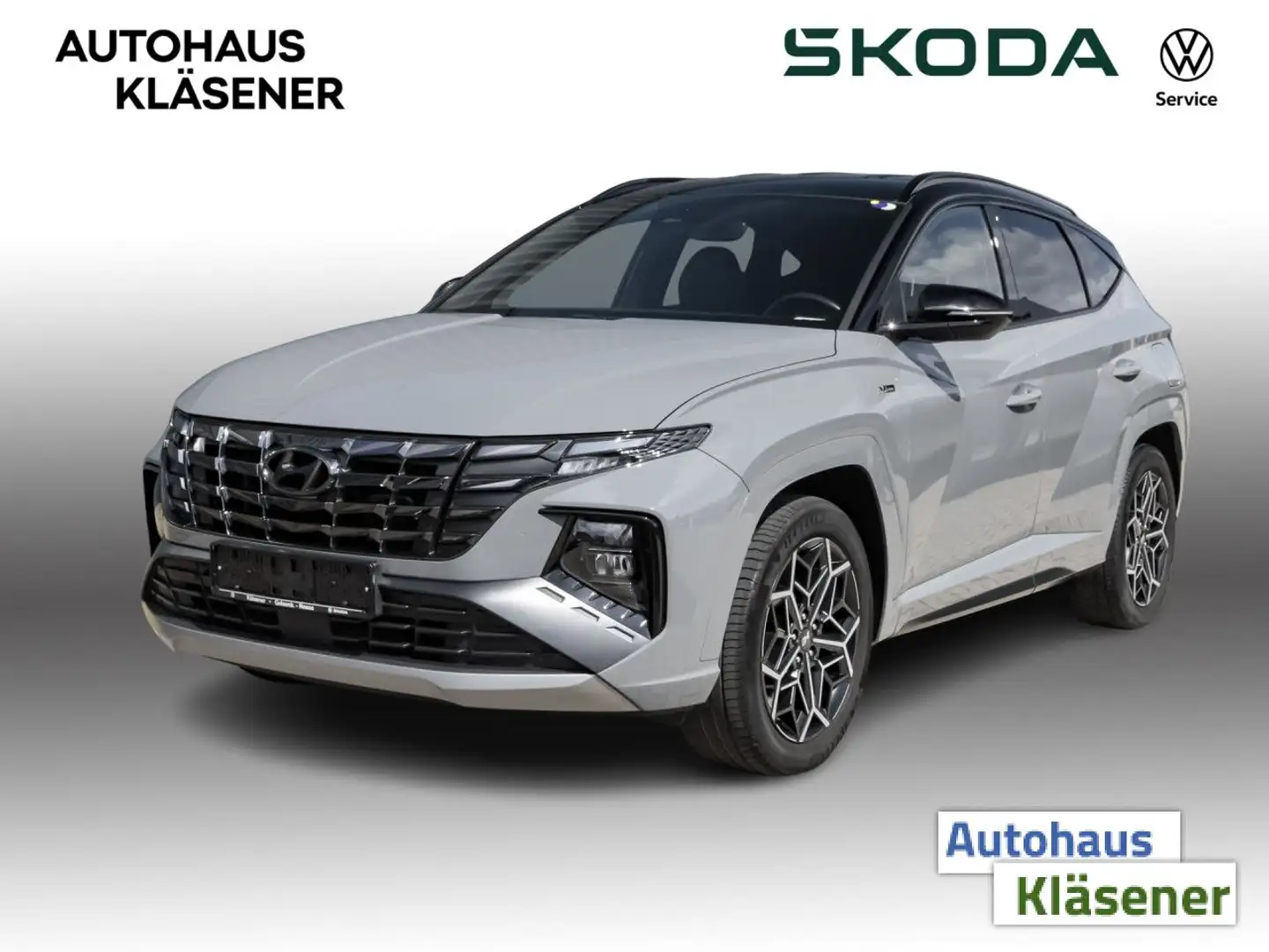 Hyundai TUCSON N-Line 1.6 T-GDI 132 KW Automatik 4WD Grigio - 2