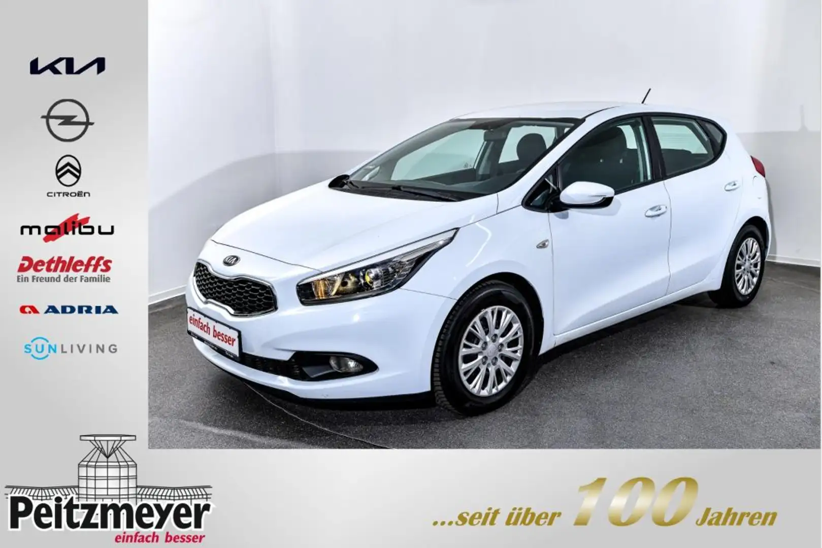 Kia Ceed / cee'd 1.4 CVVT Attract plus Bianco - 1