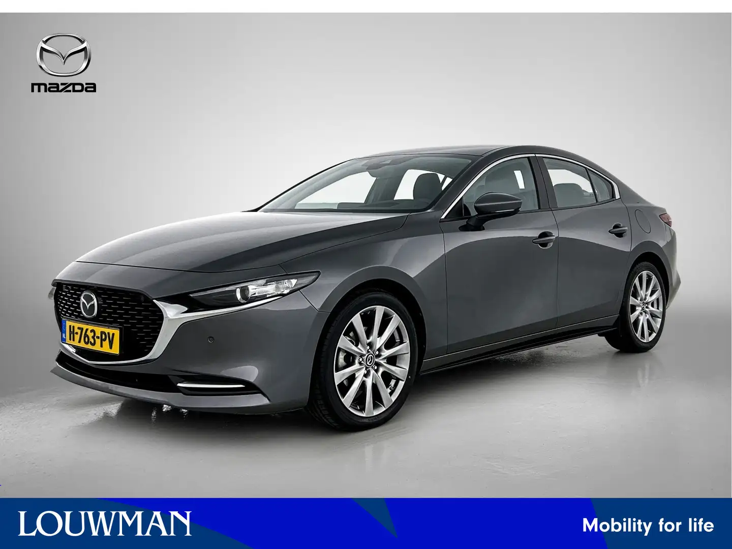 Mazda 3 2.0 e-SkyActiv-X M Hybrid 180 Comfort met Bose | i Gris - 1