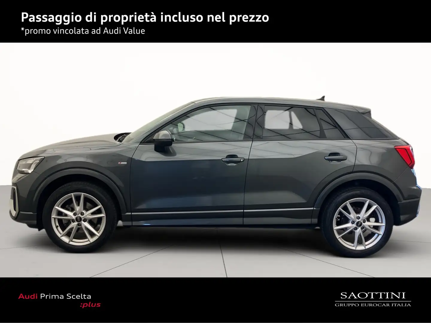 Audi Q2 35 2.0 TDI S line edition S tronic Grigio - 2