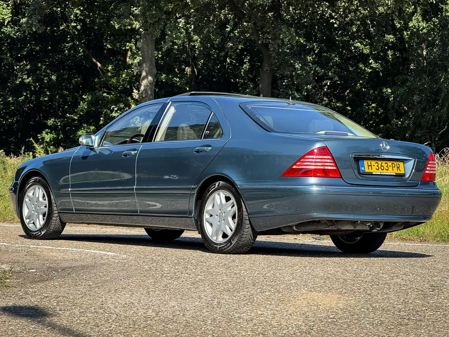 Mercedes-Benz S 500 4-Matic Lang | Chauffeurspakket | Sonderlackierung Blauw - 2