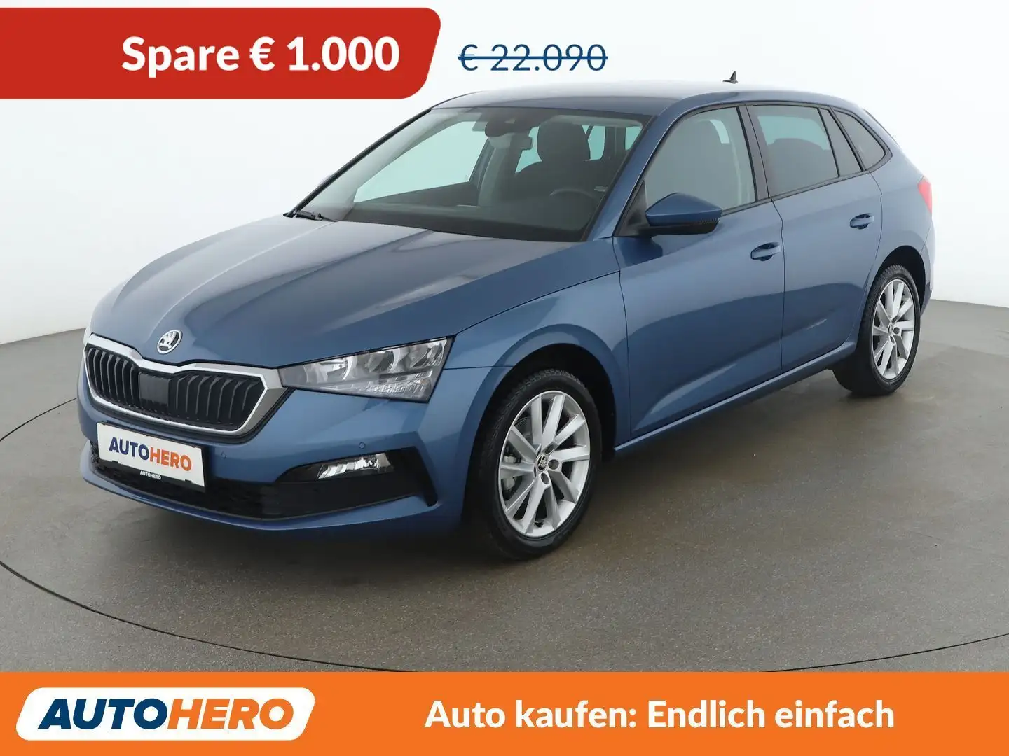 Skoda Scala 1.5 TSI ACT Style Blau - 1