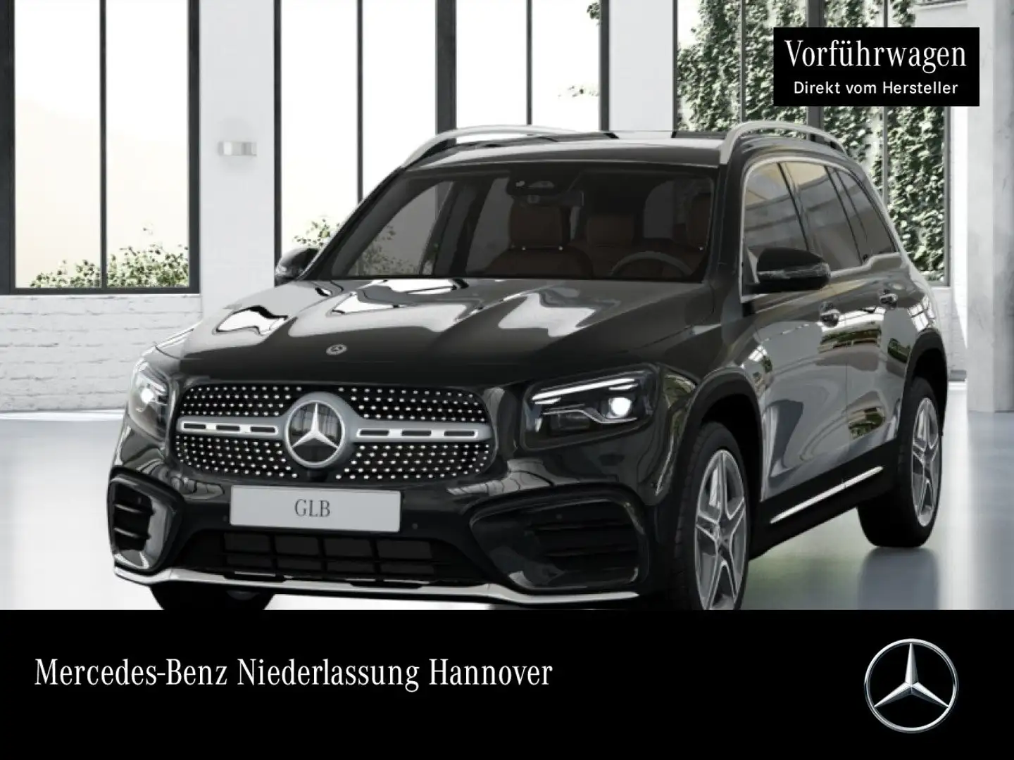 Mercedes-Benz GLB 200 AMG+PANO+360°+AHK+MULTIBEAM+TOTW+KEYLESS Schwarz - 1