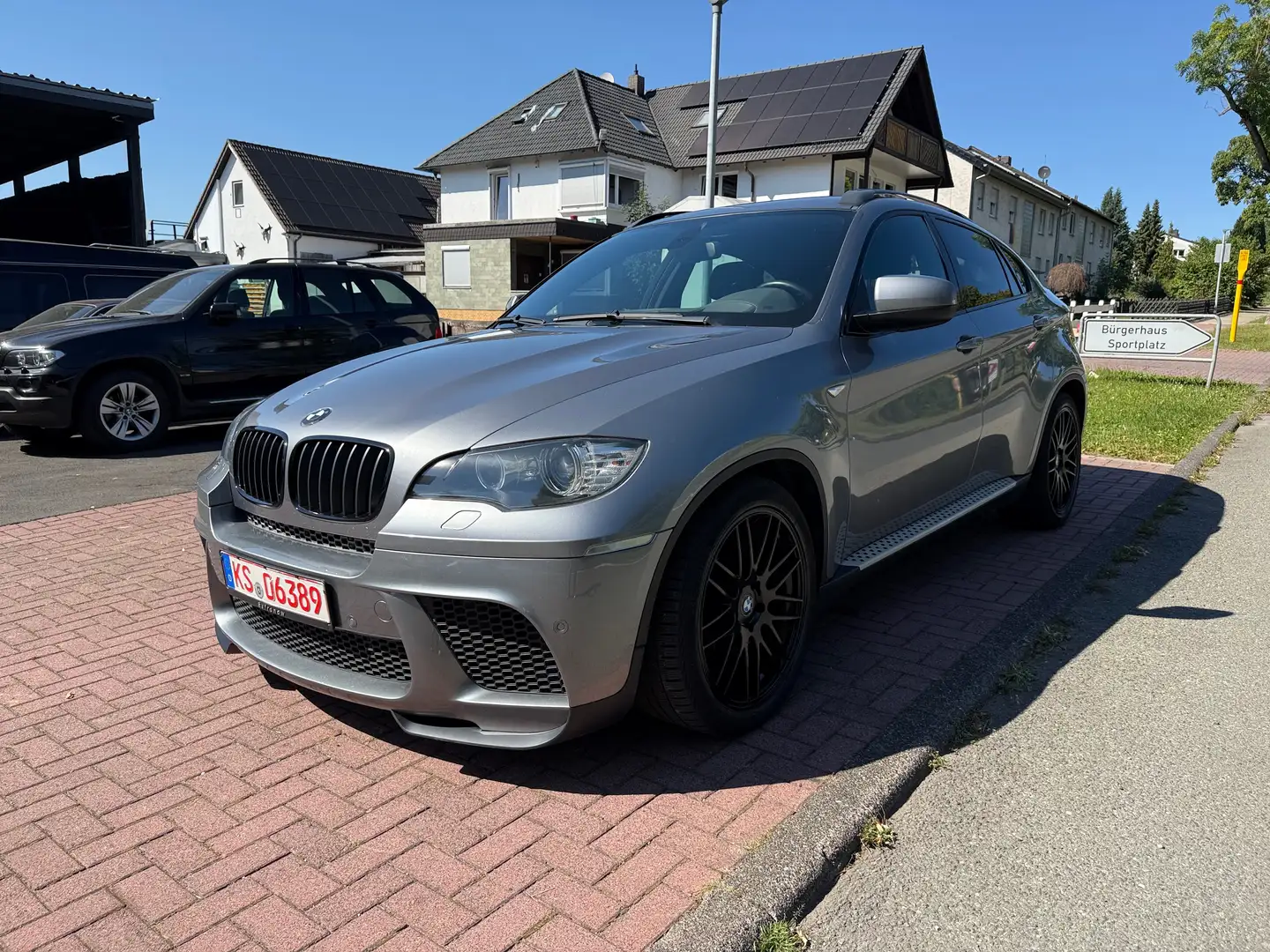 BMW X6 xDrive50i Alcantara SoftClose Serviceheft Keyless Gris - 1