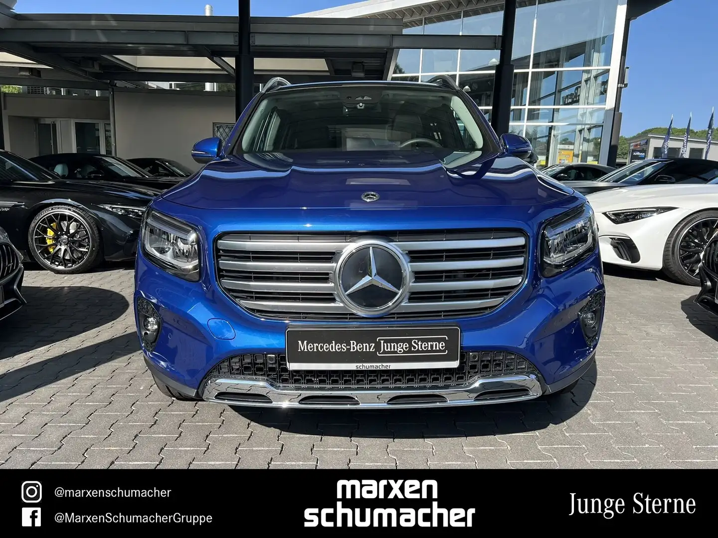 Mercedes-Benz GLB 220 GLB 220 4M Prog. Adv Pano+Winter+Kamera+LED+MY24 Bleu - 2