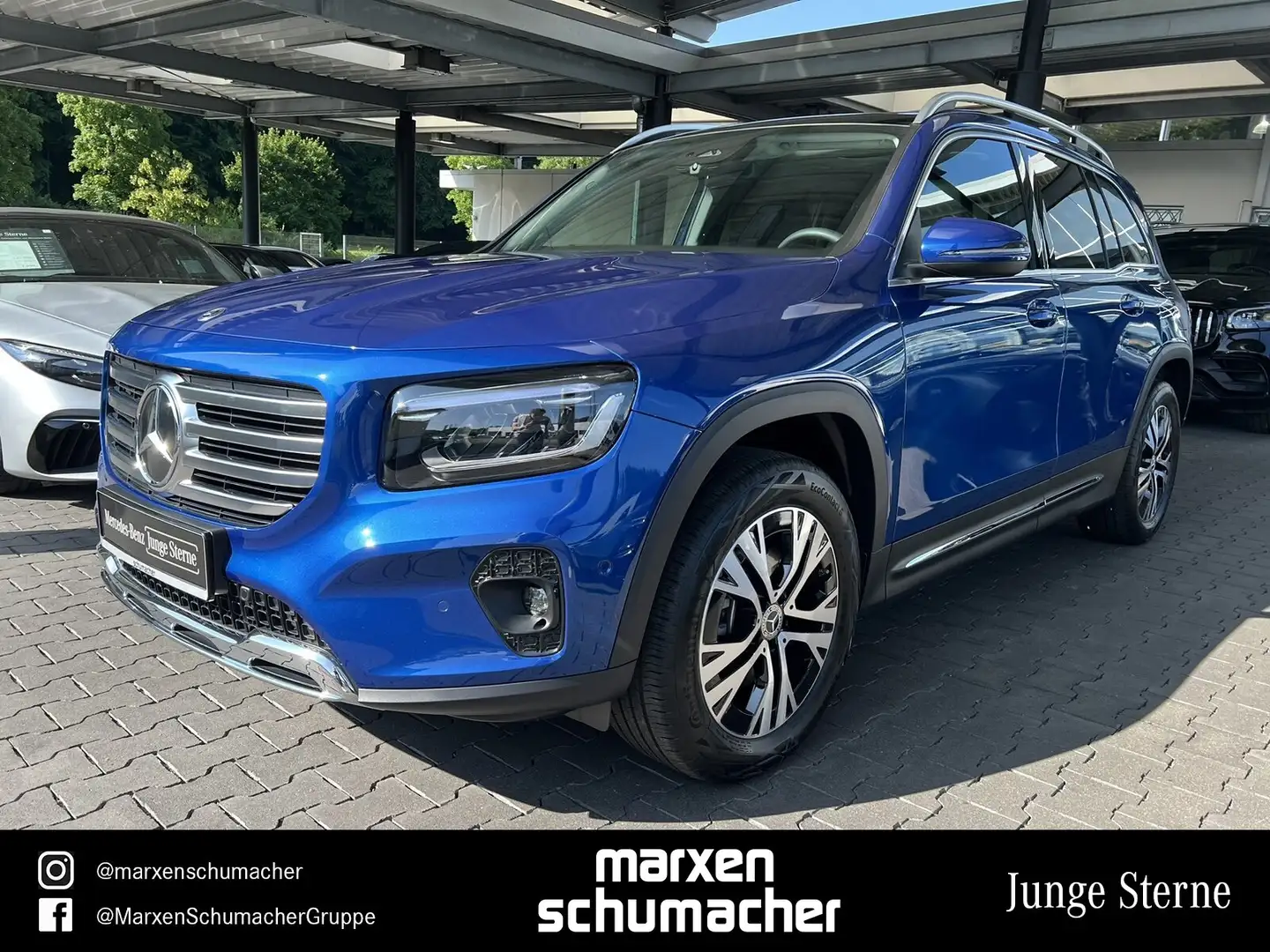 Mercedes-Benz GLB 220 GLB 220 4M Prog. Adv Pano+Winter+Kamera+LED+MY24 Bleu - 1
