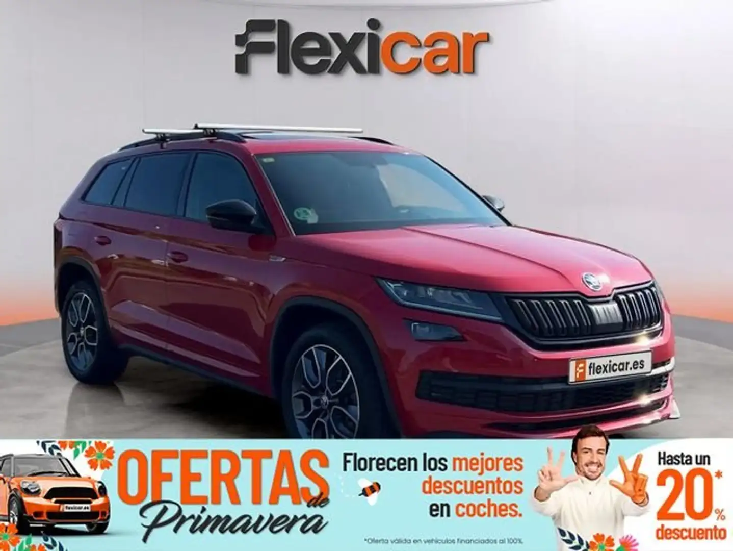 Skoda Kodiaq 2.0 TSI 132KW (180cv) DSG 4x4 Sportline Rojo - 1